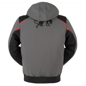 Furygan Sektor Roadster Anthracite Black Red