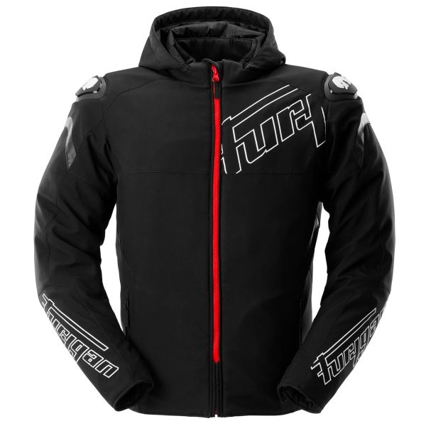 Blouson Moto Furygan Sektor Roadster Evo Black White Red
