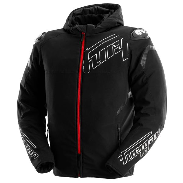 Furygan Sektor Roadster Evo Black White Red