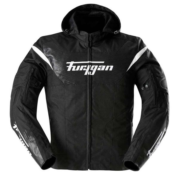 Blouson Moto Furygan Shard Black White