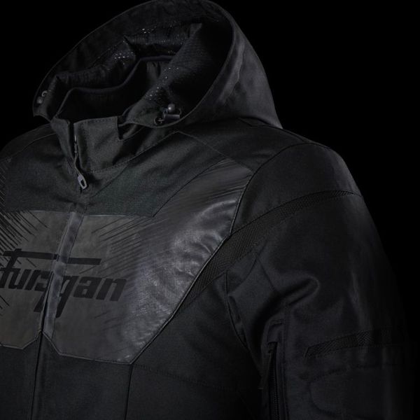 Furygan Shard HV Black Grey Reflect