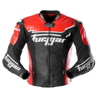 Blouson Moto Furygan Sirius Black Red White