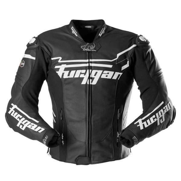 Blouson Moto Furygan Sirius Black White Blouson Moto Furygan Sirius Black White