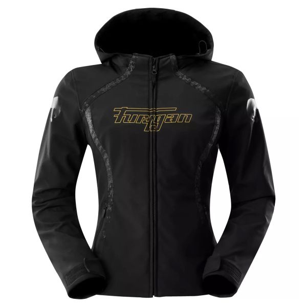 Blouson Moto Furygan Skye Lady Black Gold