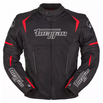 Blouson Moto Furygan Ultra Spark 3in1 Vented Black Red