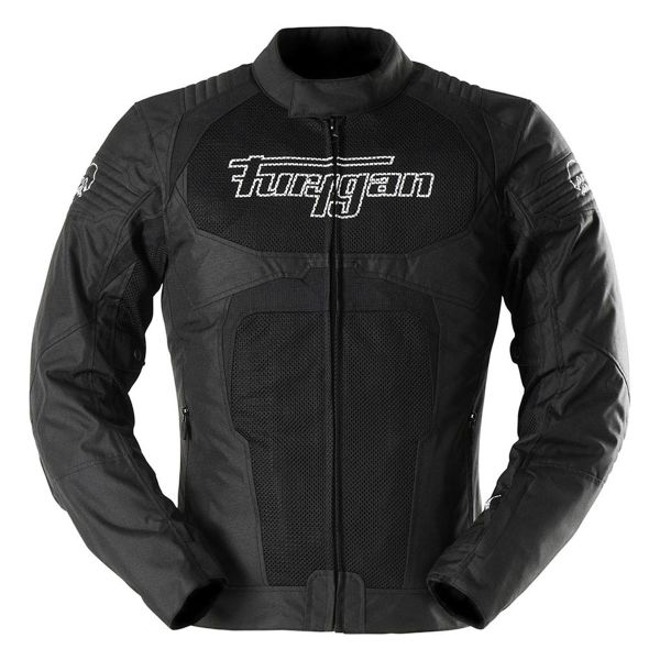 Blouson Moto Furygan WB08 Vented + Black White
