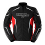 Blouson Moto Furygan Yori Black Red White