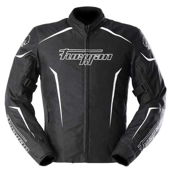 Blouson Moto Furygan Yori Black White White Blouson Moto Furygan Yori Black White White