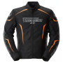 Blouson Moto Furygan Yori Black White Orange Stab