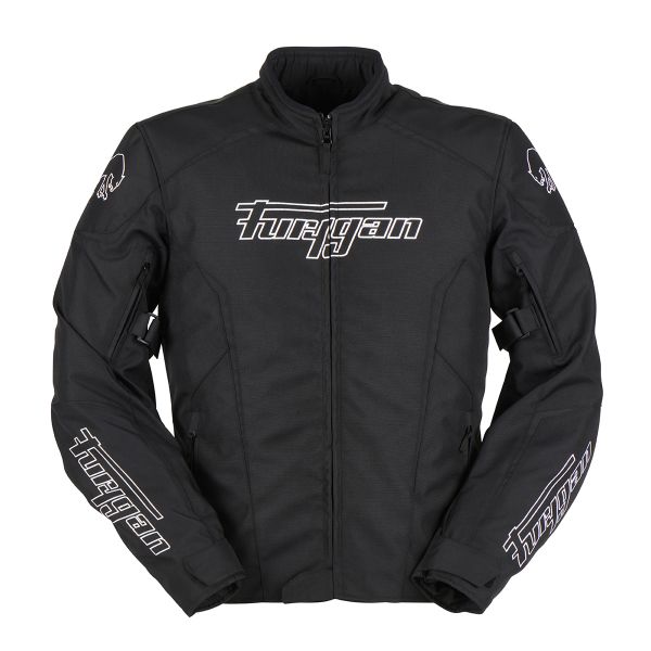 Blouson Moto Furygan Yori Black White Blouson Moto Furygan Yori Black White