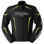 Blouson Moto Furygan Yori Black White Yellow