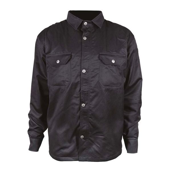 Blouson Moto HARISSON Battle Shirt Black