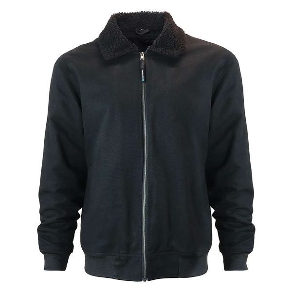 Blouson Moto HARISSON Goat Black Black