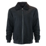 Blouson Moto HARISSON Goat Black Black