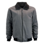 Blouson Moto HARISSON Goat Grey Black