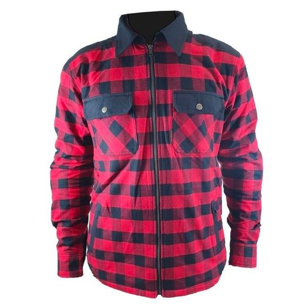 Blouson Moto HARISSON Ranger Red Black