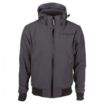 Blouson Moto HARISSON Stewart Anthracite Blouson Moto HARISSON Stewart Anthracite