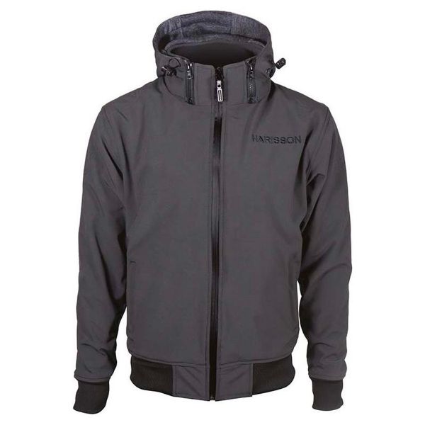 Blouson Moto HARISSON Stewart Anthracite