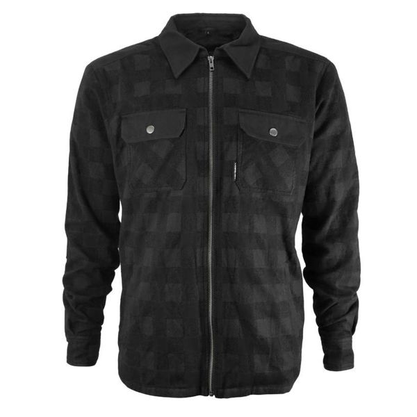 Blouson Moto HARISSON Sur Chemise Ranger Black Anthracite