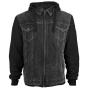 Blouson Moto HARISSON West Side 2 Black Grey