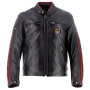 Blouson Moto Helstons Ace 10 Years Leather Rag Black