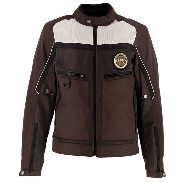 Blouson Moto Helstons Baja Air Brown Beige