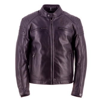 Blouson Moto Helstons Bomb Leather Brown