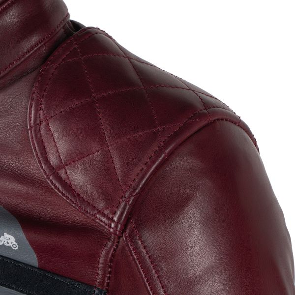 Helstons Chica Leather Burgundy