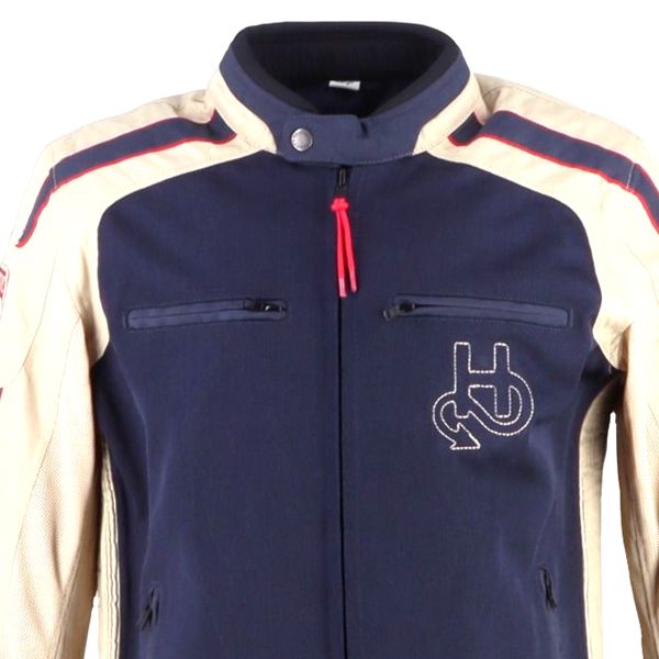 Helstons Clubman Air Mesh Blue Beige Red