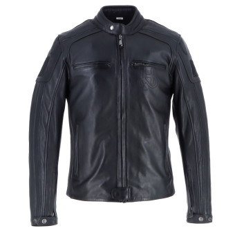 Blouson Moto Helstons Clubman Leather Black
