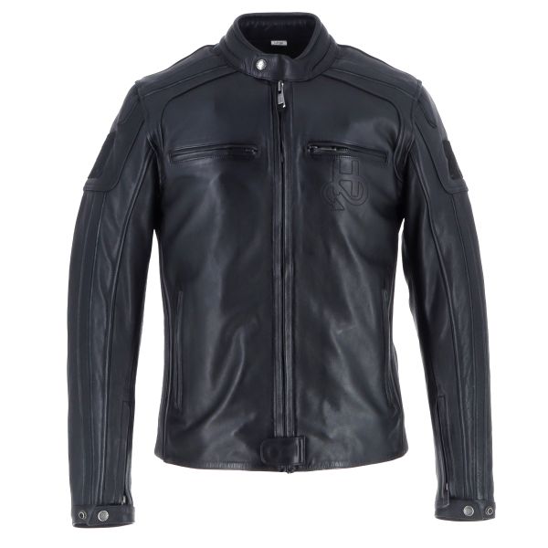 Blouson Moto Helstons Clubman Leather Black