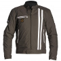 Blouson Moto Helstons Cobra Snake Kaki Blanc