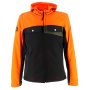 Blouson Moto Helstons Cross Air Mesh Black Orange Khaki
