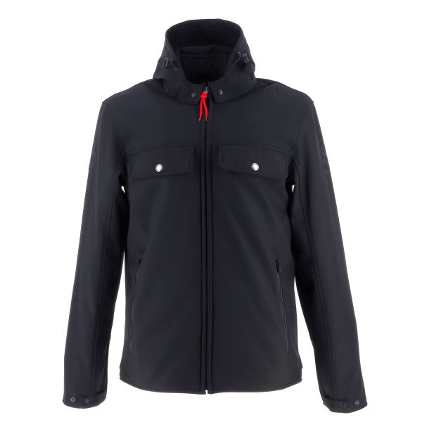 Blouson Moto Helstons Cross Air Mesh Black Black
