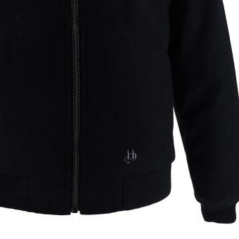 Helstons Dakota Coton Canvas Black