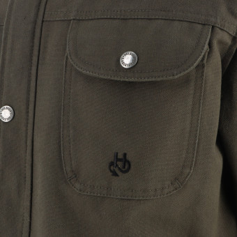 Helstons Detroit Canvas Kaki