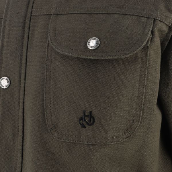 Helstons Detroit Canvas Kaki