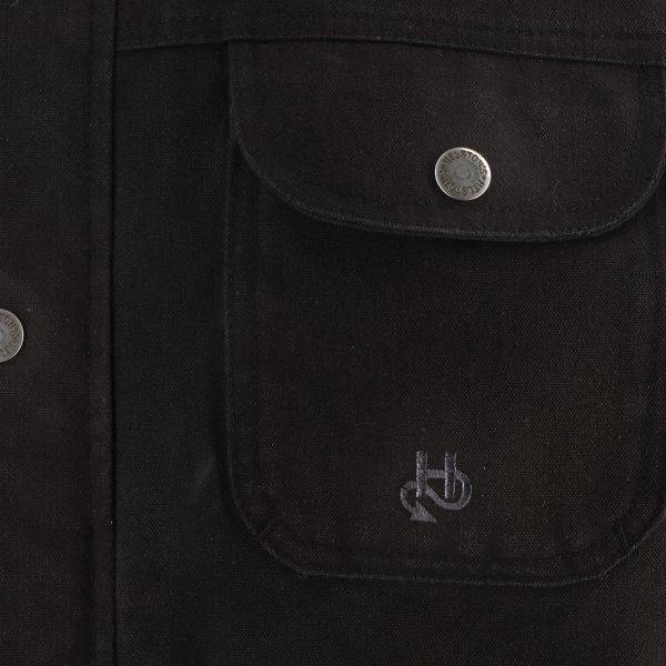 Helstons Detroit Canvas Noir