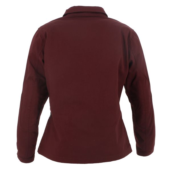 Helstons Detroit Femme Canvas Bordeaux