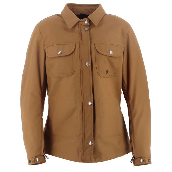 Veste Moto Helstons Detroit Femme Canvas Kraft
