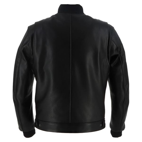 Helstons Downtown Leather Rag Black