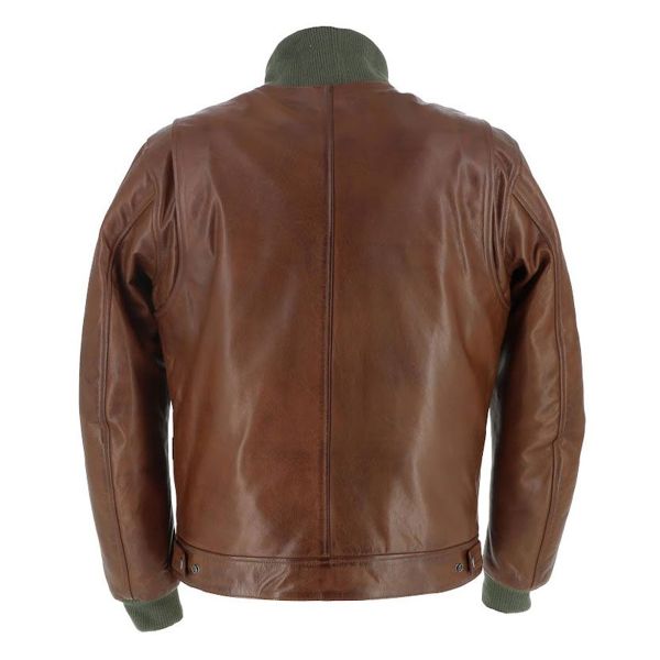 Helstons Downtown Leather Rag Tan Cir