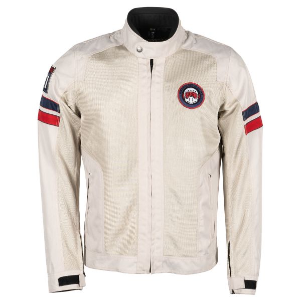 Blouson Moto Helstons Elron Mesh Silver