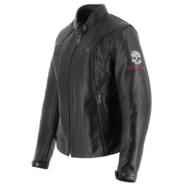 Blouson Moto Helstons Emilia Black