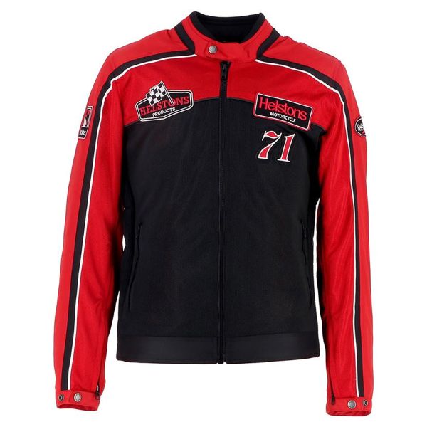 Blouson Moto Helstons Formula Sport Air Red Black
