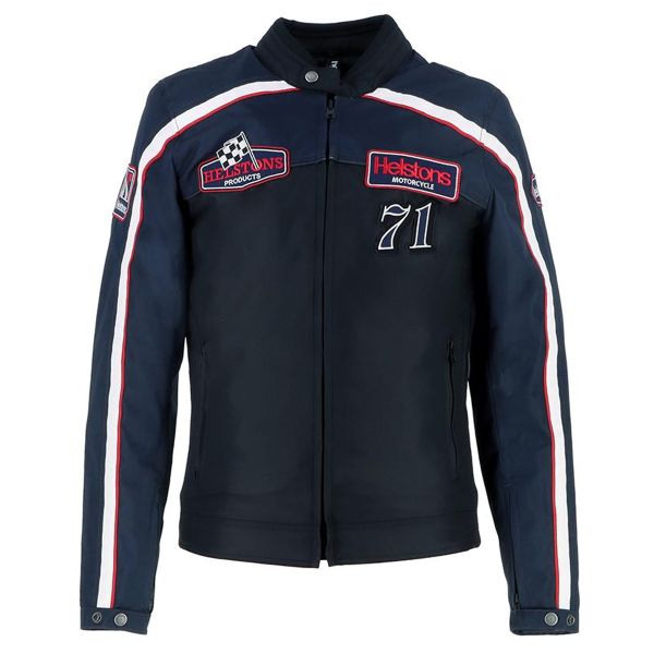 Blouson Moto Helstons Formula Sport Blue Black