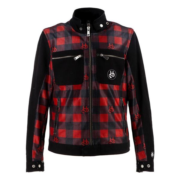 Blouson Moto Helstons Genesis Air Black Red