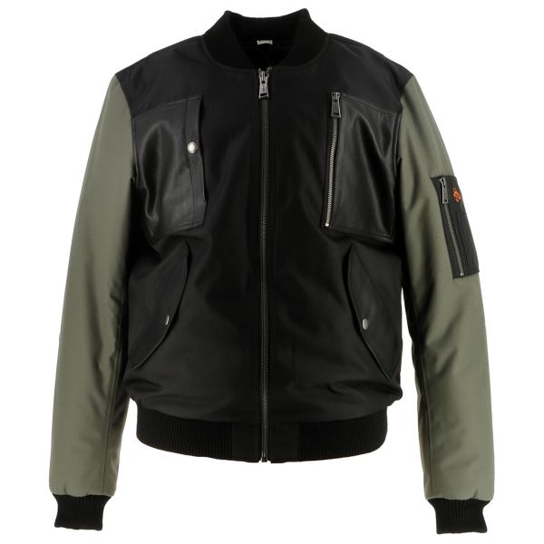 Blouson Moto Helstons H Bomb Black Kaki