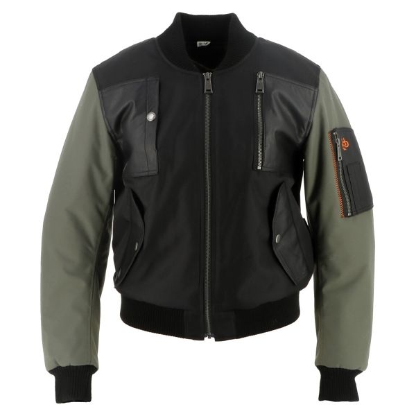 Blouson Moto Helstons H Bomb Lady Black Kaki