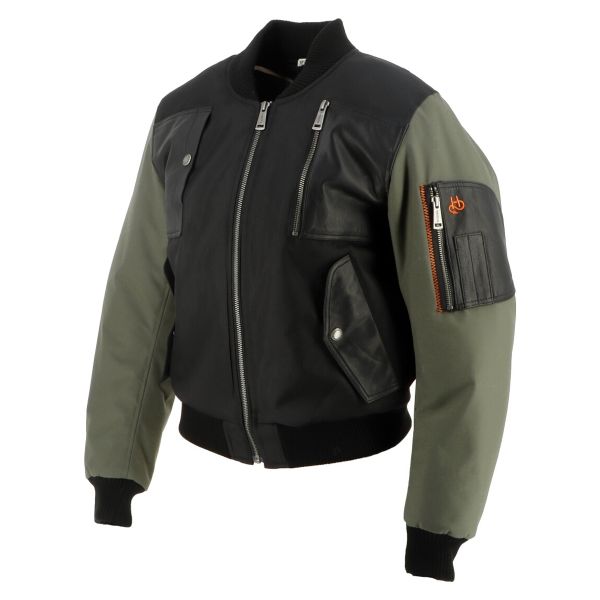 Helstons H Bomb Lady Black Kaki